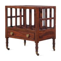 A George III Mahogany Canterbury
