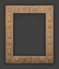 Four Tramp Art Frames