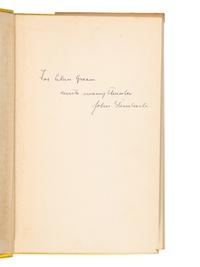 STEINBECK, John (1902-1968). Cannery Row . New York: Viking Press, 1945.