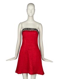 Bob Mackie Brocade Cocktail Dress, 1980s