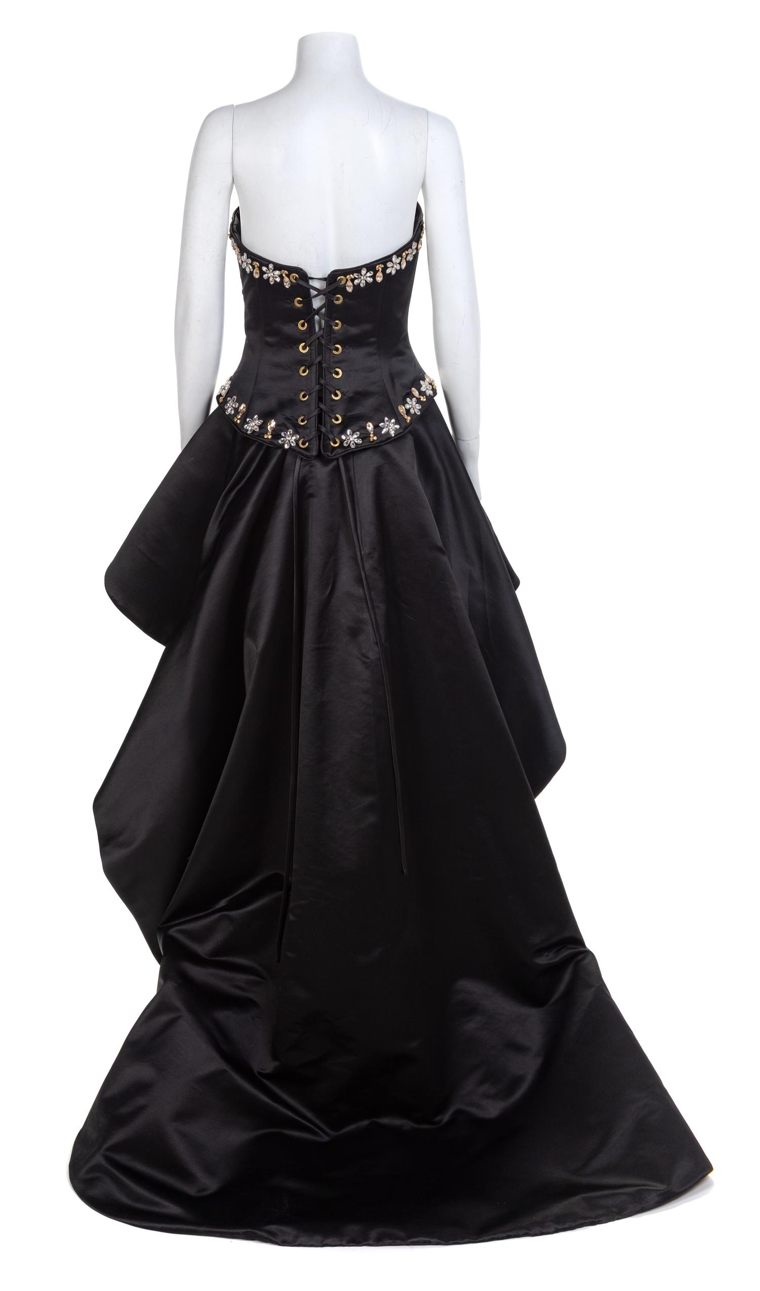 The Alexandre / Shahla Dorriz Evening Dress, 1990-2000s No size label