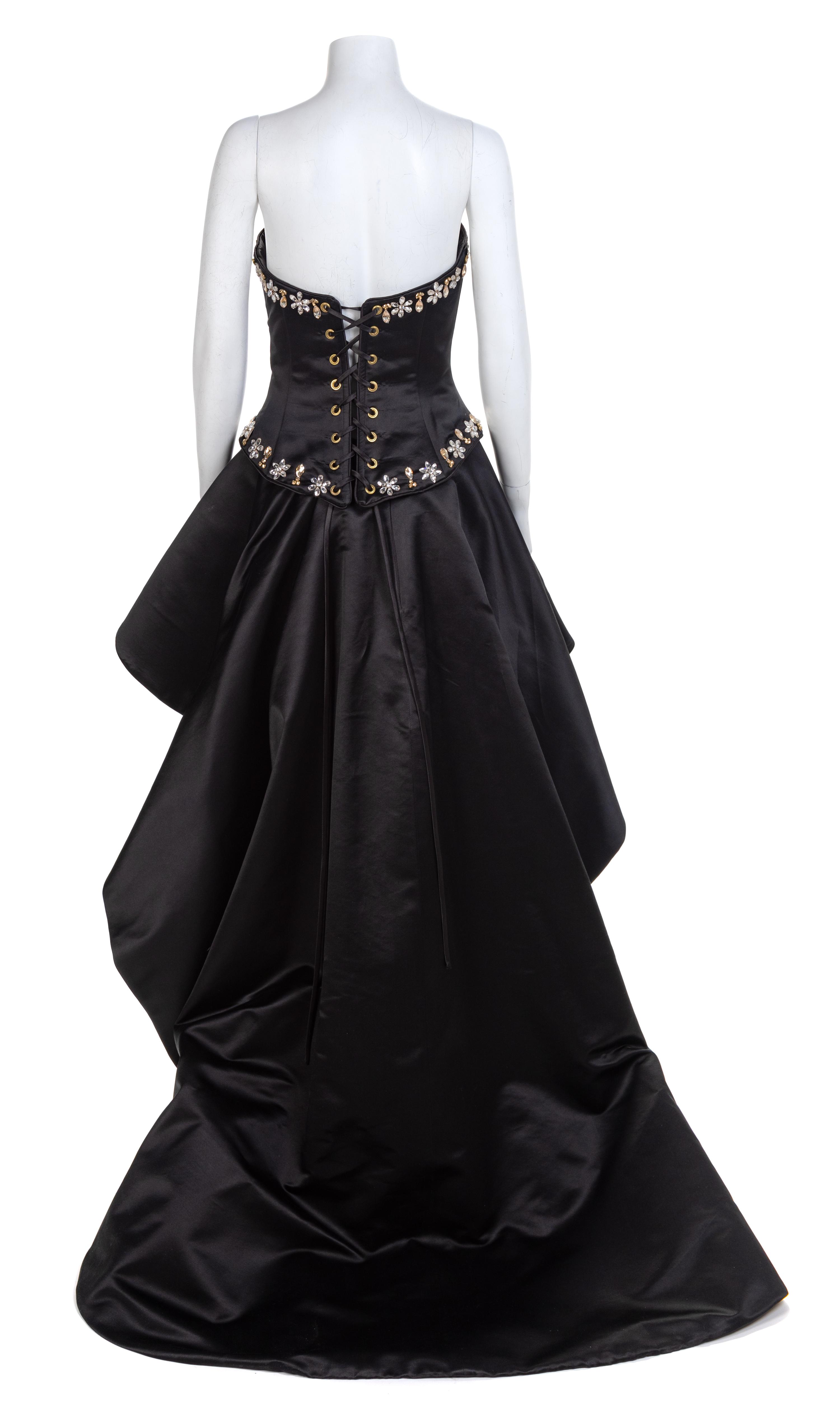 The Alexandre / Shahla Dorriz Evening Dress, 1990-2000s No size label