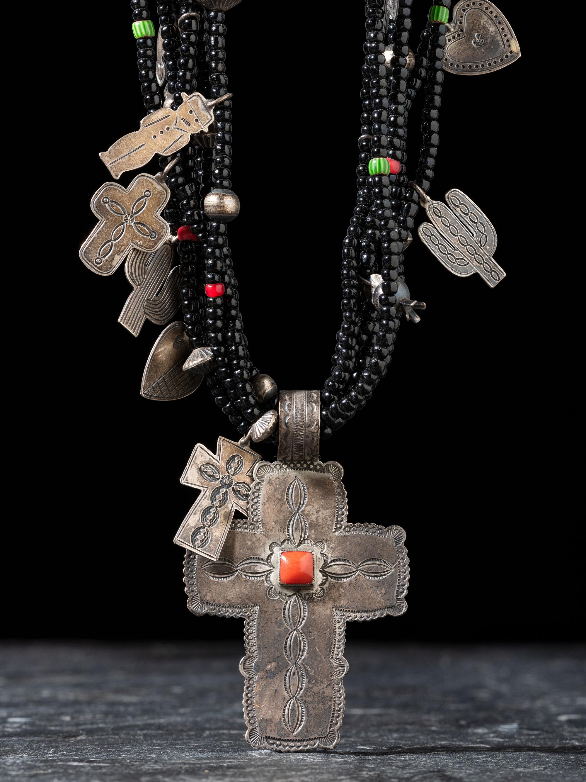 Southwestern-style Six-strand Treasure Necklace