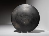Blackware Plate, with Gunmetal Finish 1943-1956