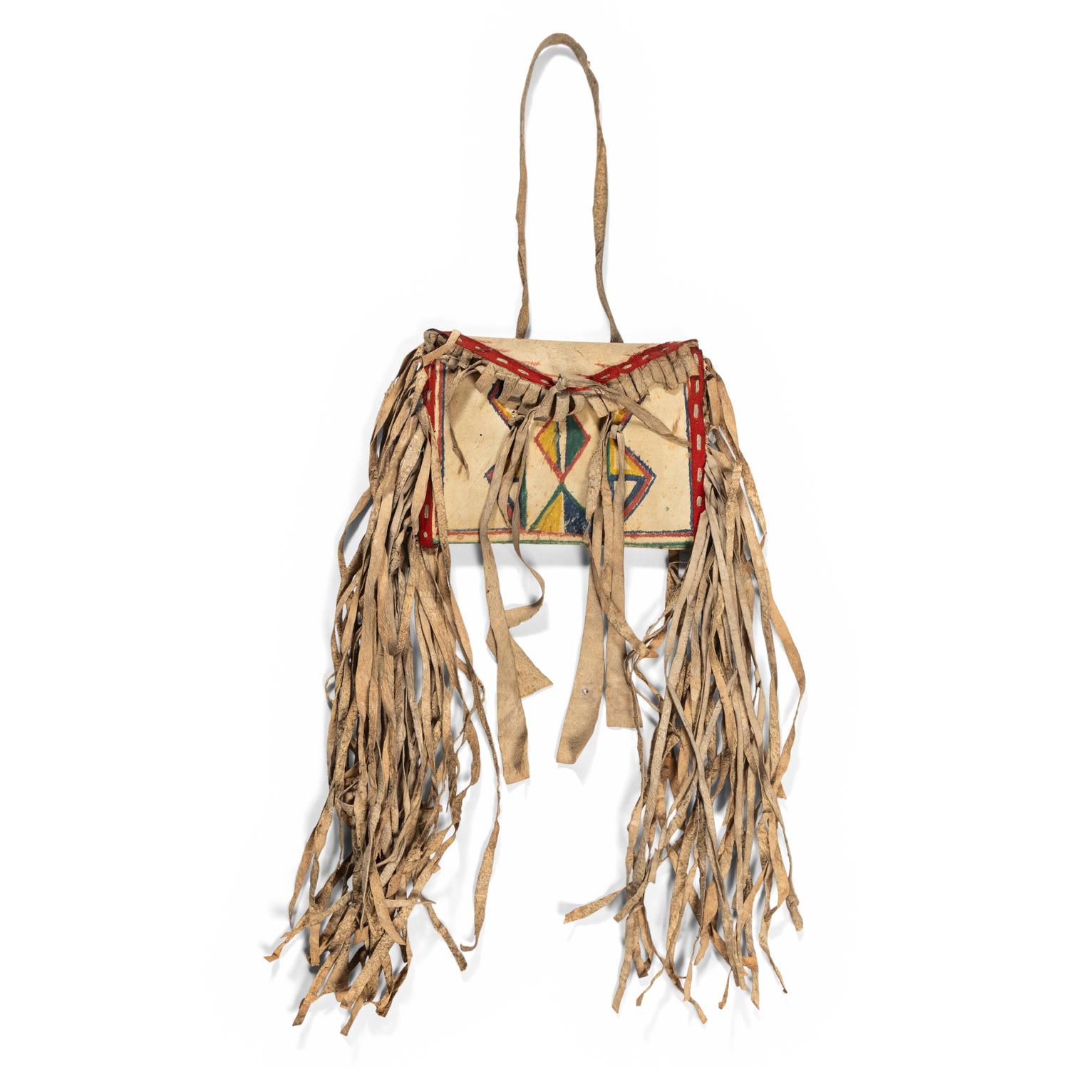 Sioux Painted Parfleche Case