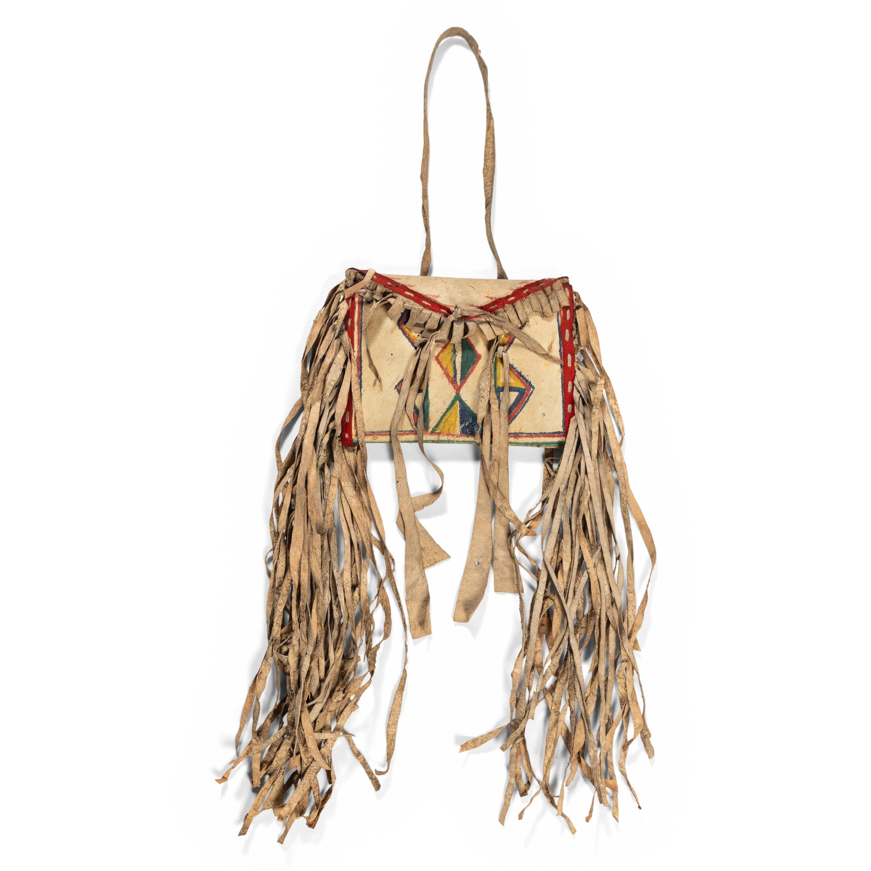 Sioux Painted Parfleche Case