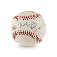 A Stan Musial MVP Inscribed Signed Autograph Limited Edition Baseball (Beckett Authentication Services)