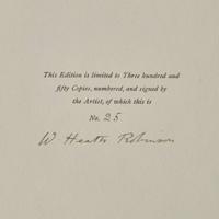 [Children's & Illustrated] [Robinson, W. Heath] Shakespeare, William Shakespeare's Comedy of Twelfth Night or What You Will