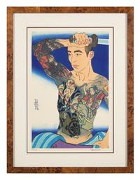 Shibaraku, Adesugata, Kunisada no Danjūrō, and Ushiwakamaru to Benkei (4 works), 1994-2015