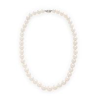 Cultured Pearl and Diamond Necklace