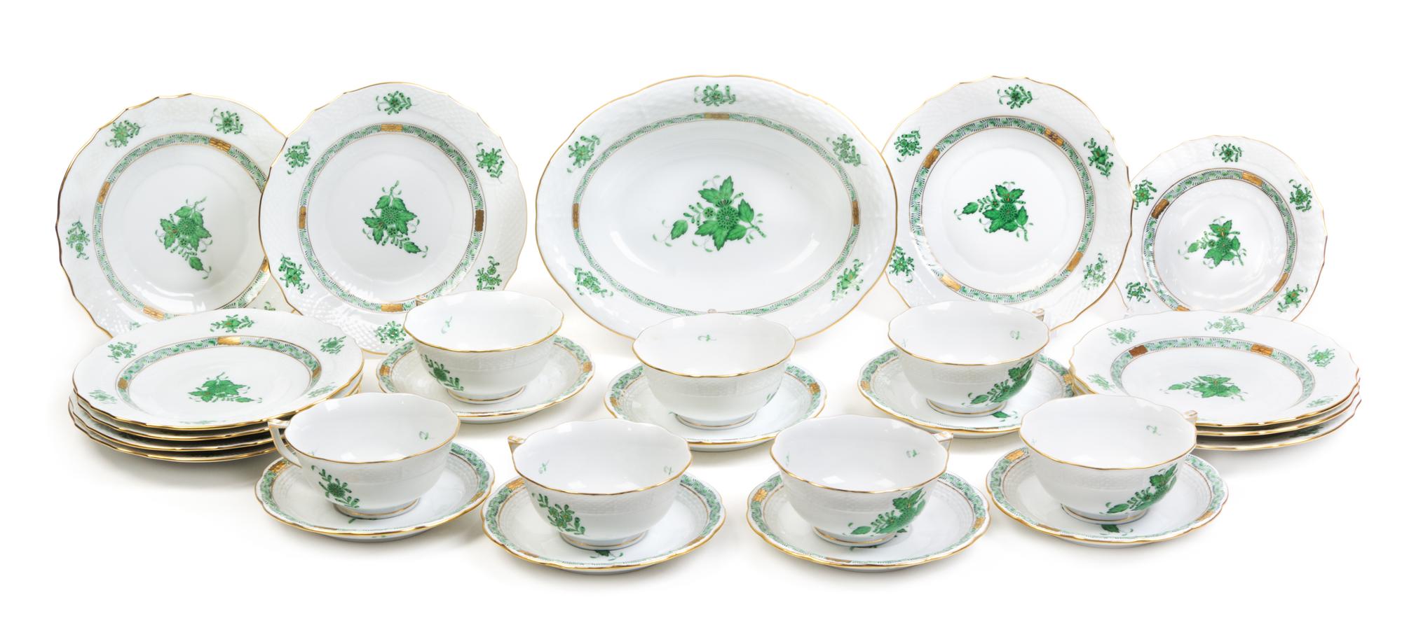 A Herend Porcelain Part Dinner Service — 20TH CENTURY