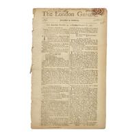 [American Revolution] The English Crown Reports Lord Cornwallis’s Surrender at Yorktown