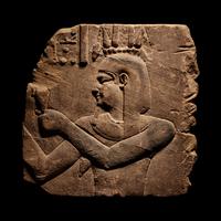 An Egyptian Sandstone Relief of a River God