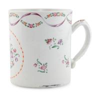 A Chinese Export Porcelain Mug