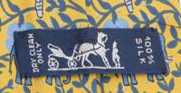 A Collection of Six Hermes Silk Neckties,