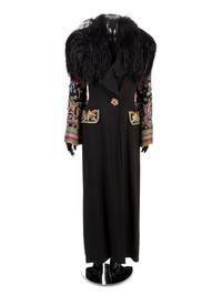 Gai Mattiolo Couture Rhinestone Jacket, 1980s