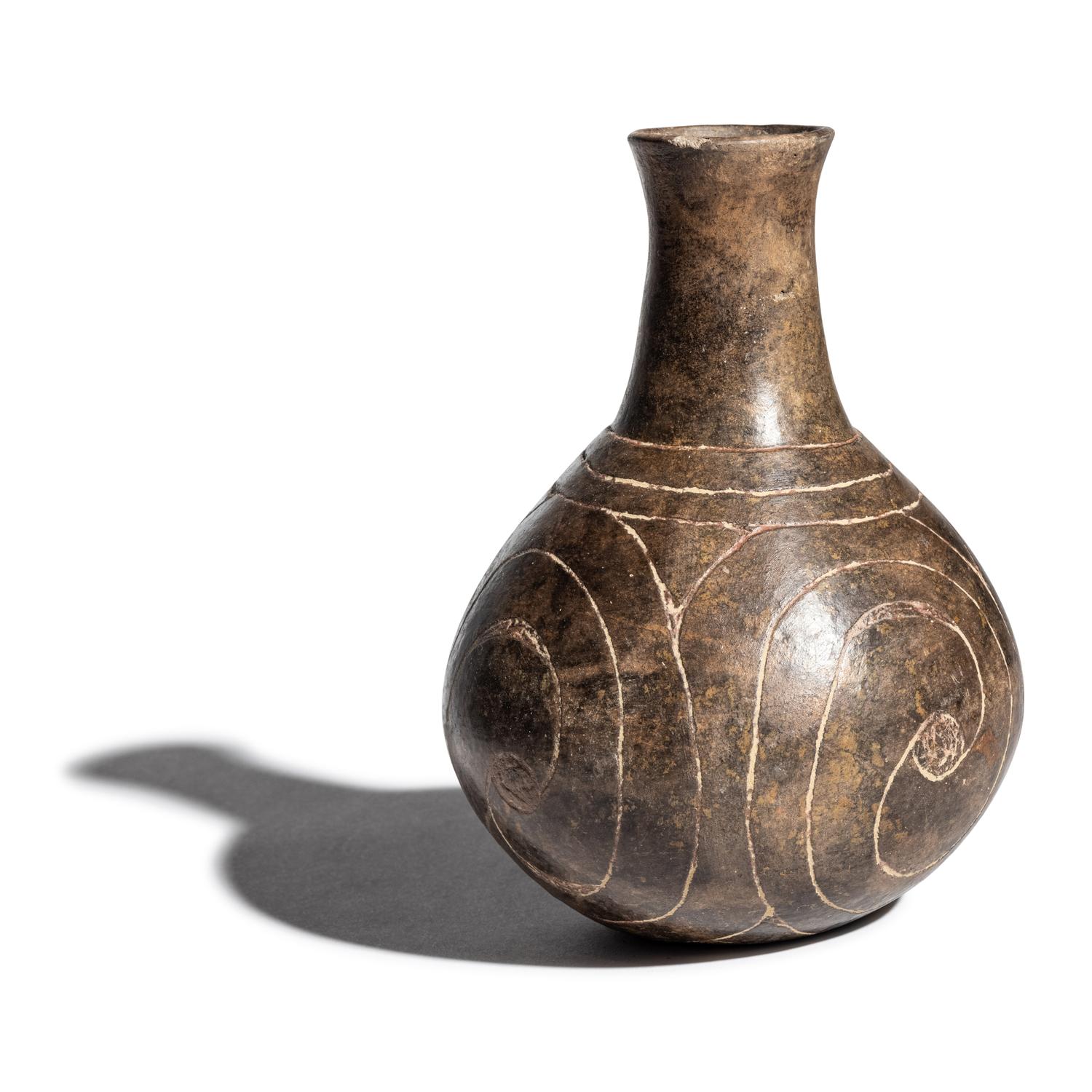 A Chavin Vase with Incised Decoration