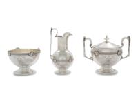 An American Silver Five-Piece Tea and Coffee Service