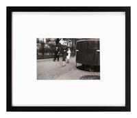 Ruth Orkin (1921-1985) Jinx Walking, Paris, 1952