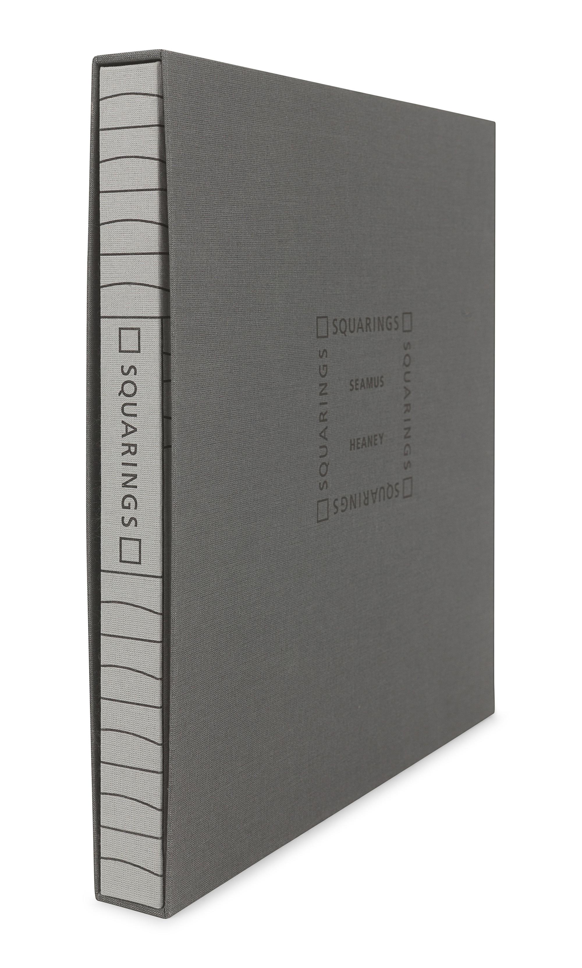 [FINE PRESS & LIVRE D'ARTISTE]. -- [ARION PRESS]. LEWITT, Sol (1928-2007), illustrator. – HEANEY, Seamus (1939-2013). Squarings, a sequence of forty-eight poems . San Francisco: The Arion Press, 2003.