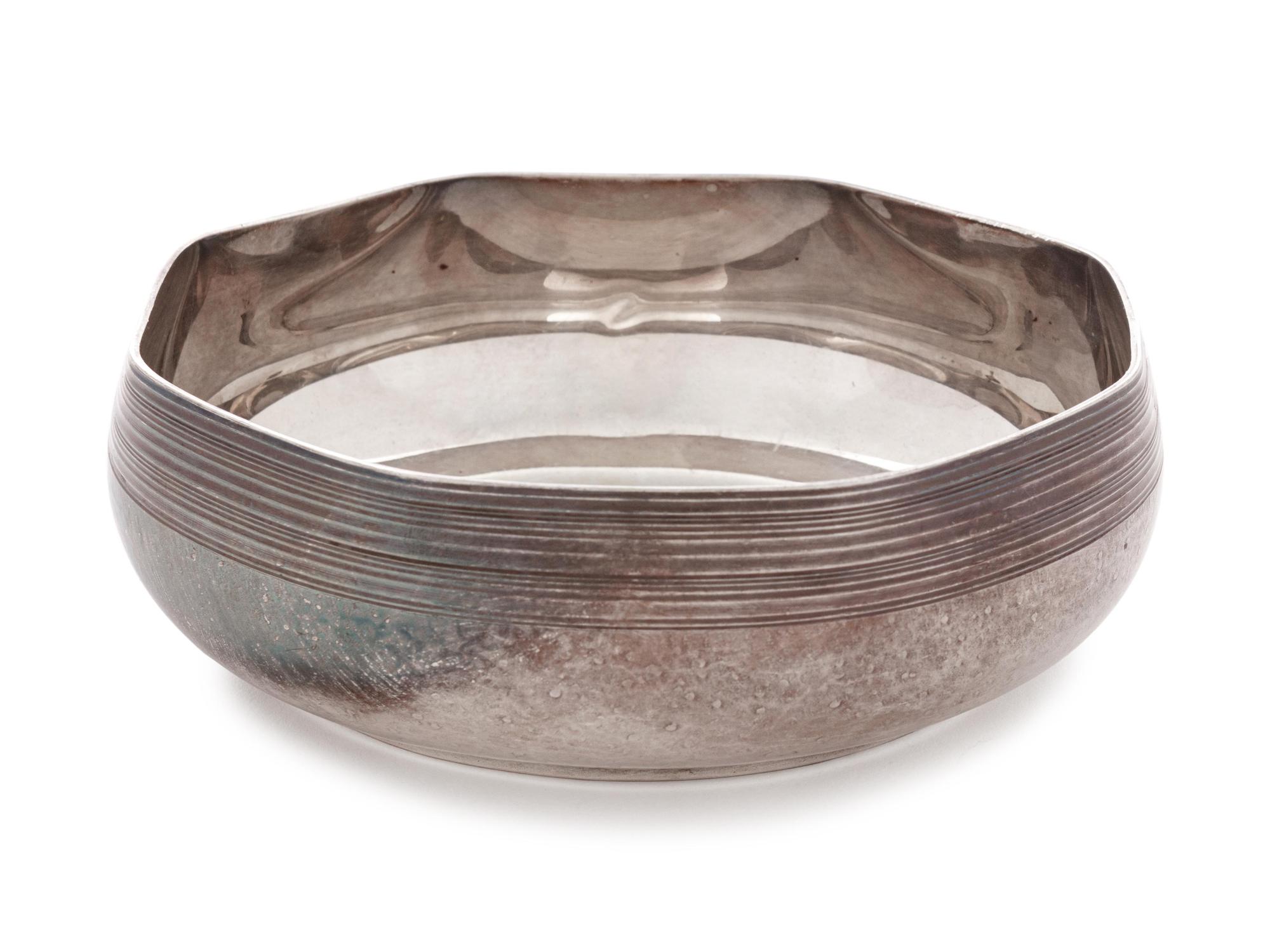 A Japanese Silver Bowl