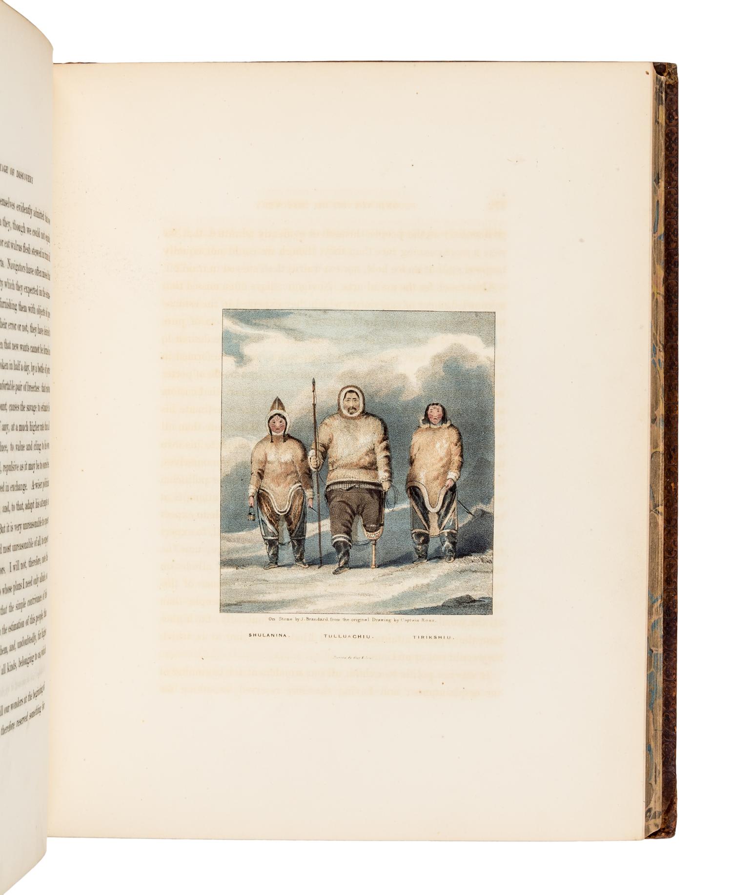 ROSS, John (1777-1856). Narrative of a Second Voyage in Search of a North-West Passage... London, 1835. FIRST EDITION.