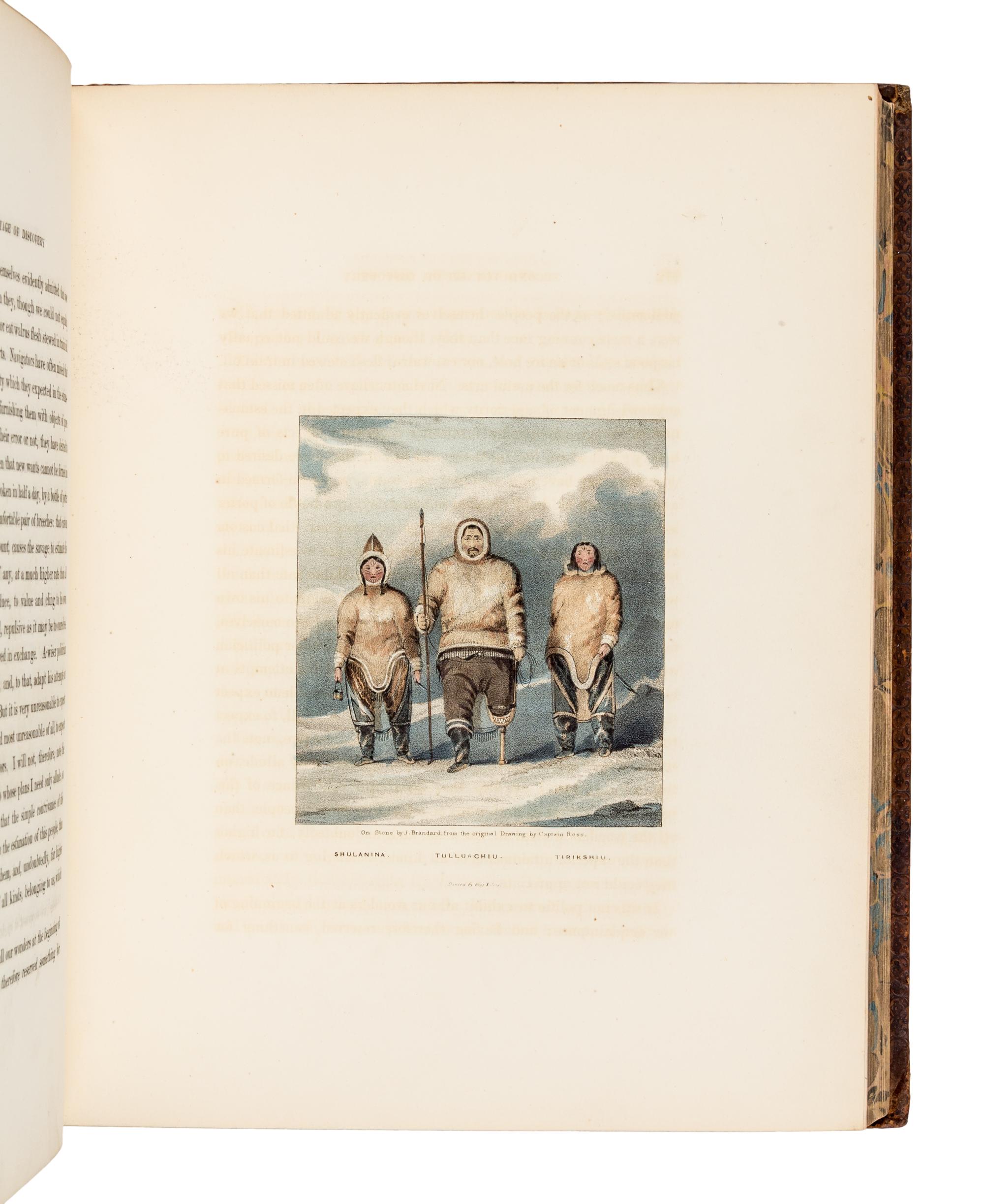 ROSS, John (1777-1856). Narrative of a Second Voyage in Search of a North-West Passage... London, 1835. FIRST EDITION.