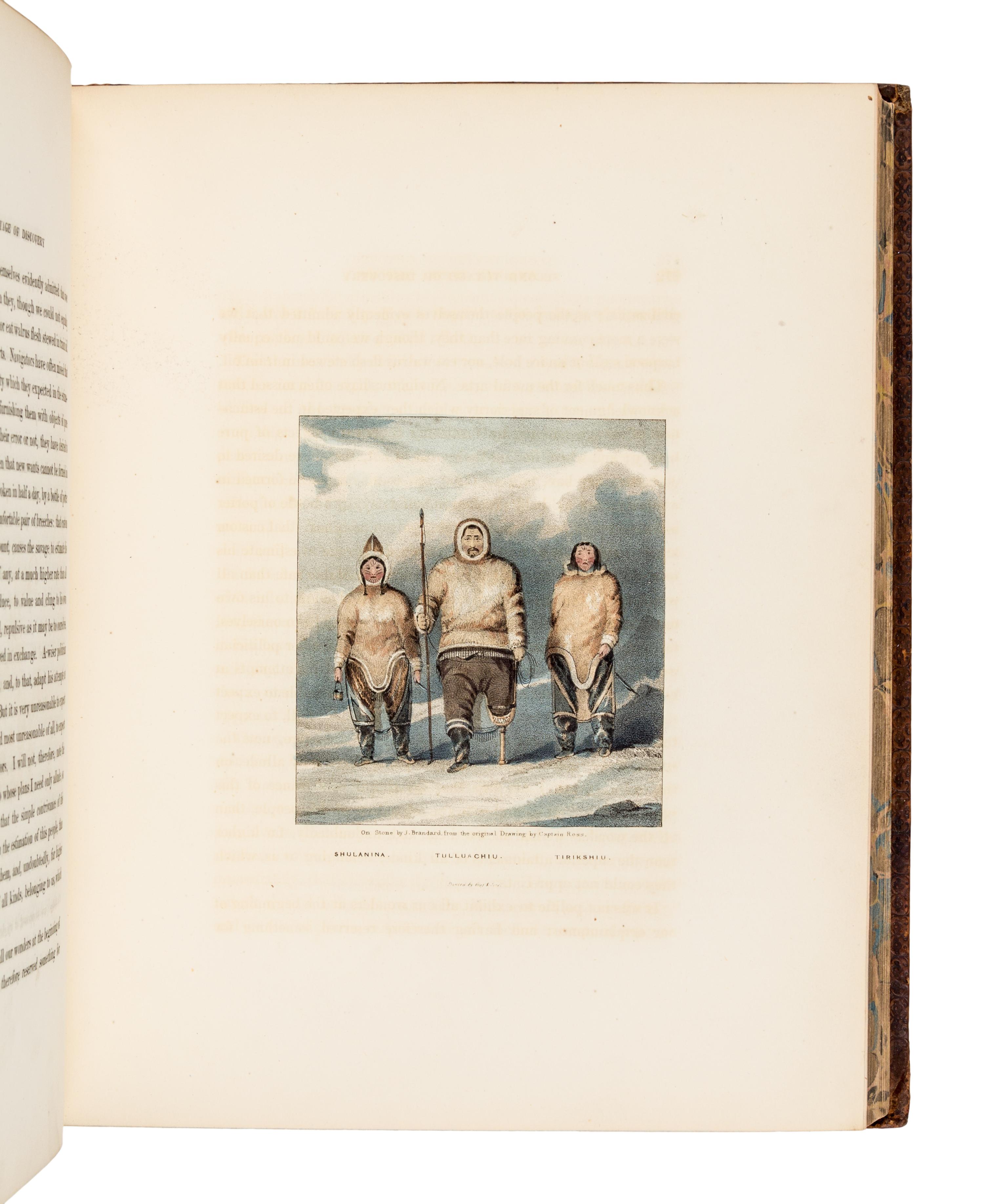 ROSS, John (1777-1856). Narrative of a Second Voyage in Search of a North-West Passage... London, 1835. FIRST EDITION.
