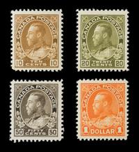 A Collection of Canada and Newfoundland Stamps