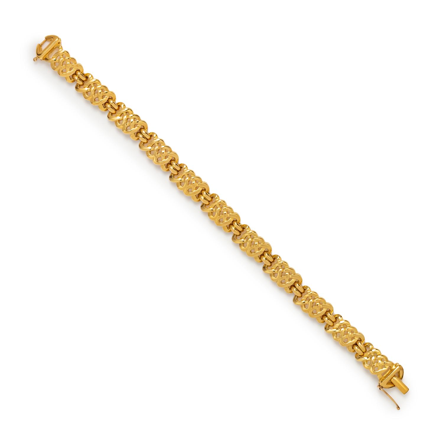 YELLOW GOLD BRACELET