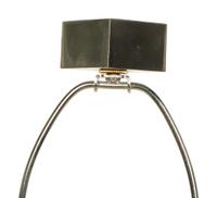 A Pair of Modernist Chrome Table Lamps