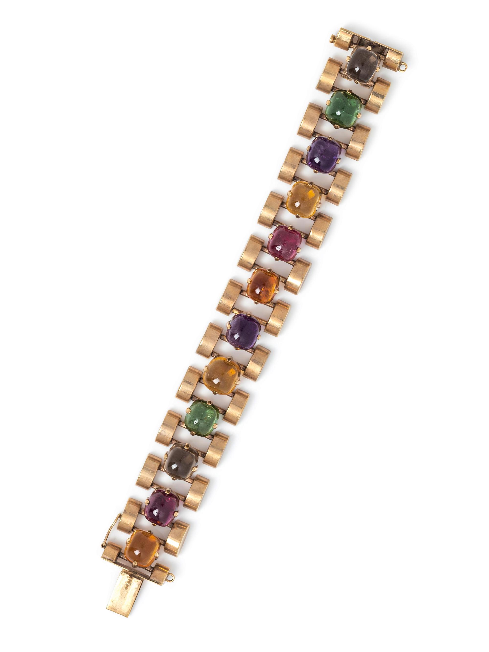 Cropp & Farr, Retro Multigem Bracelet