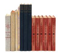 [THE LIMITED EDITIONS CLUB -- BRITISH & WORLD LITERATURE]. A group of 10 works in 21 volumes, published by The Limited Editions Club.