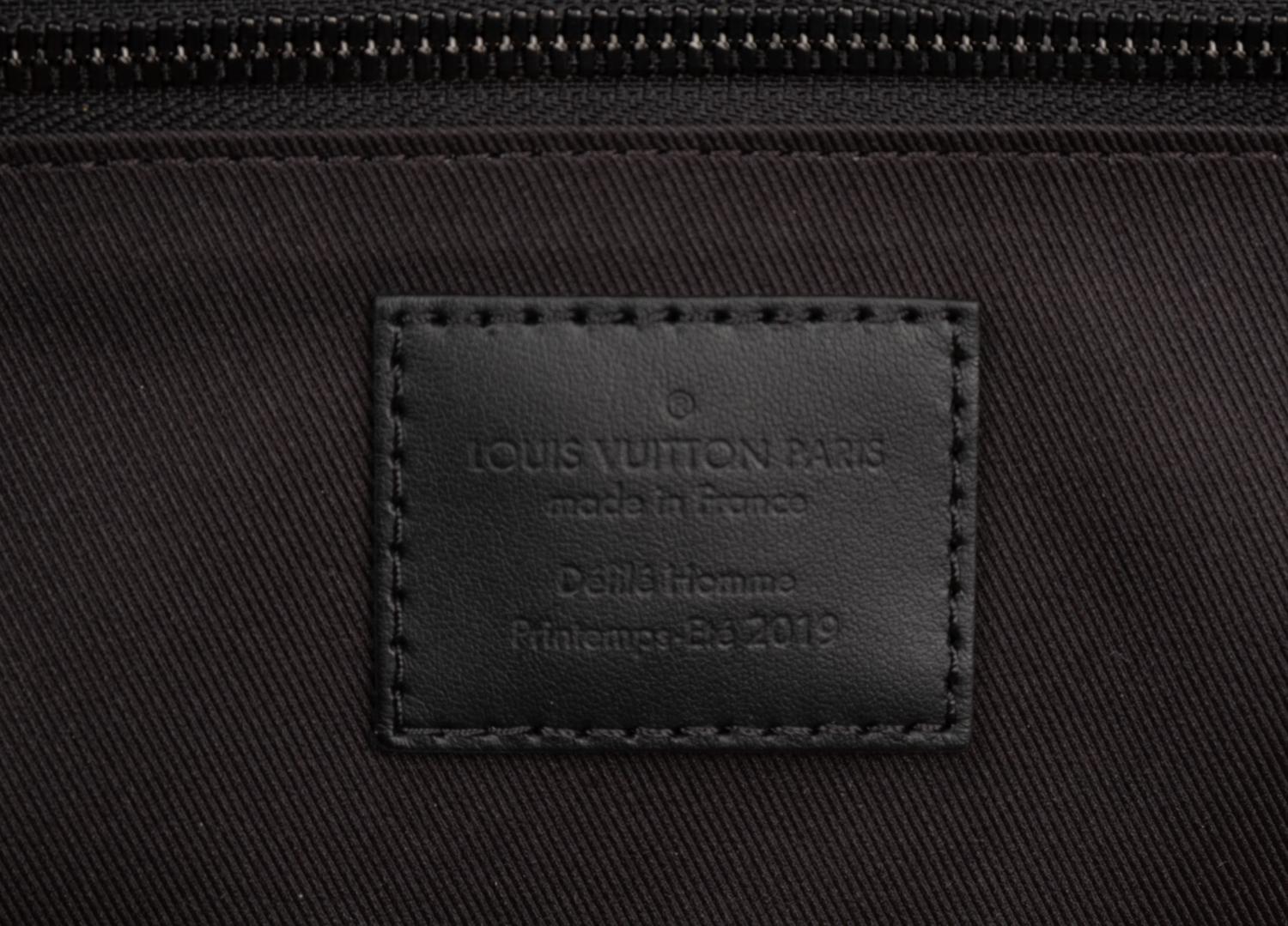 Louis Vuitton Keepall Bandoulière 50 in Monogram Coated Canvas, Solar Ray, Virgil Abloh, Spring Summer 2019