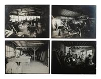 [EARLY PHOTOGRAPHY]. 20 occupational photographs, incl. railroad workers and farmers.