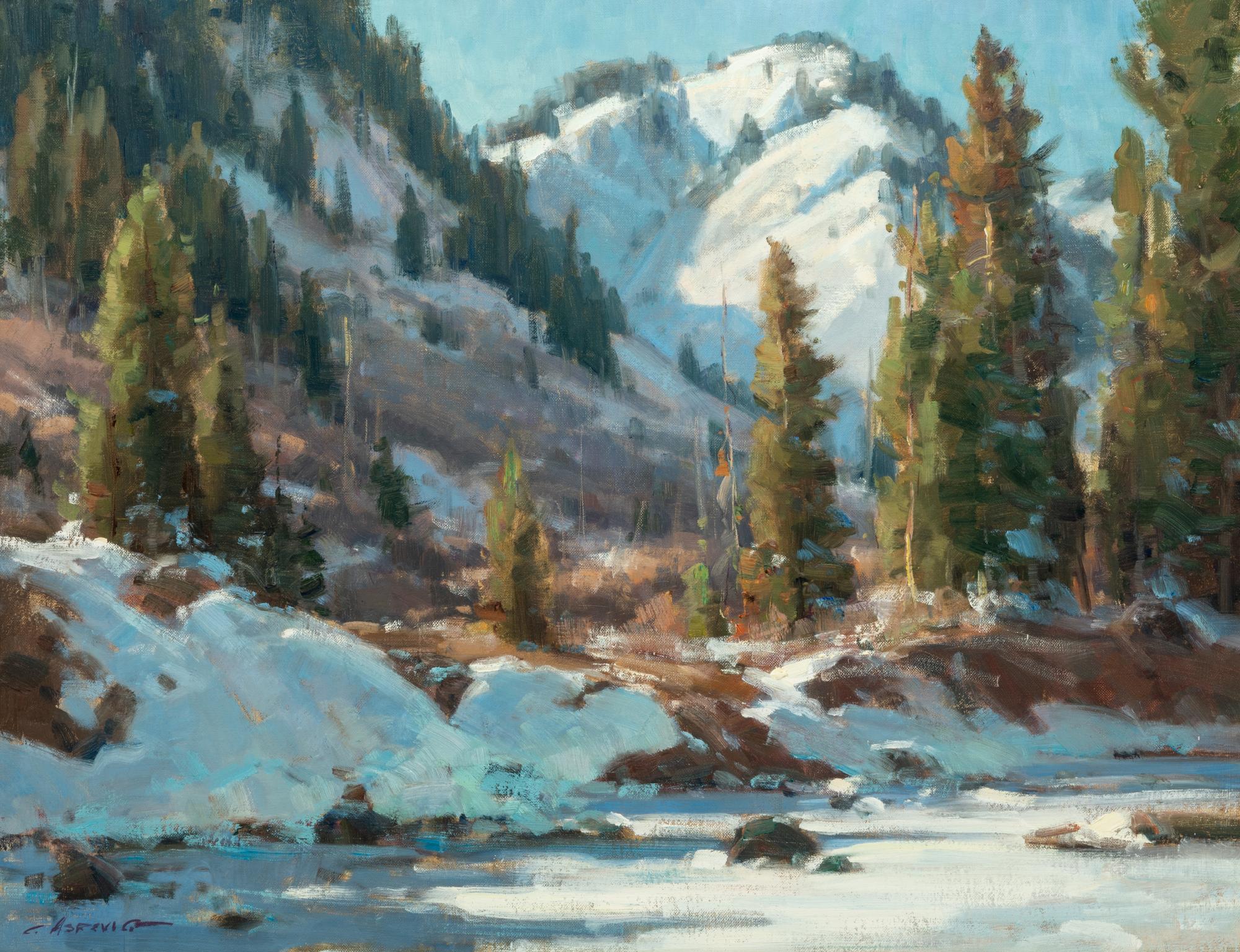Banks of the Pourde