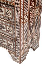 An Iberian Style Mother-of-Pearl Inlaid Chest of Drawers