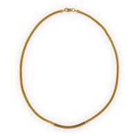 Yellow Gold and Diamond Necklace
