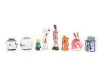 Eight Porcelain Articles
