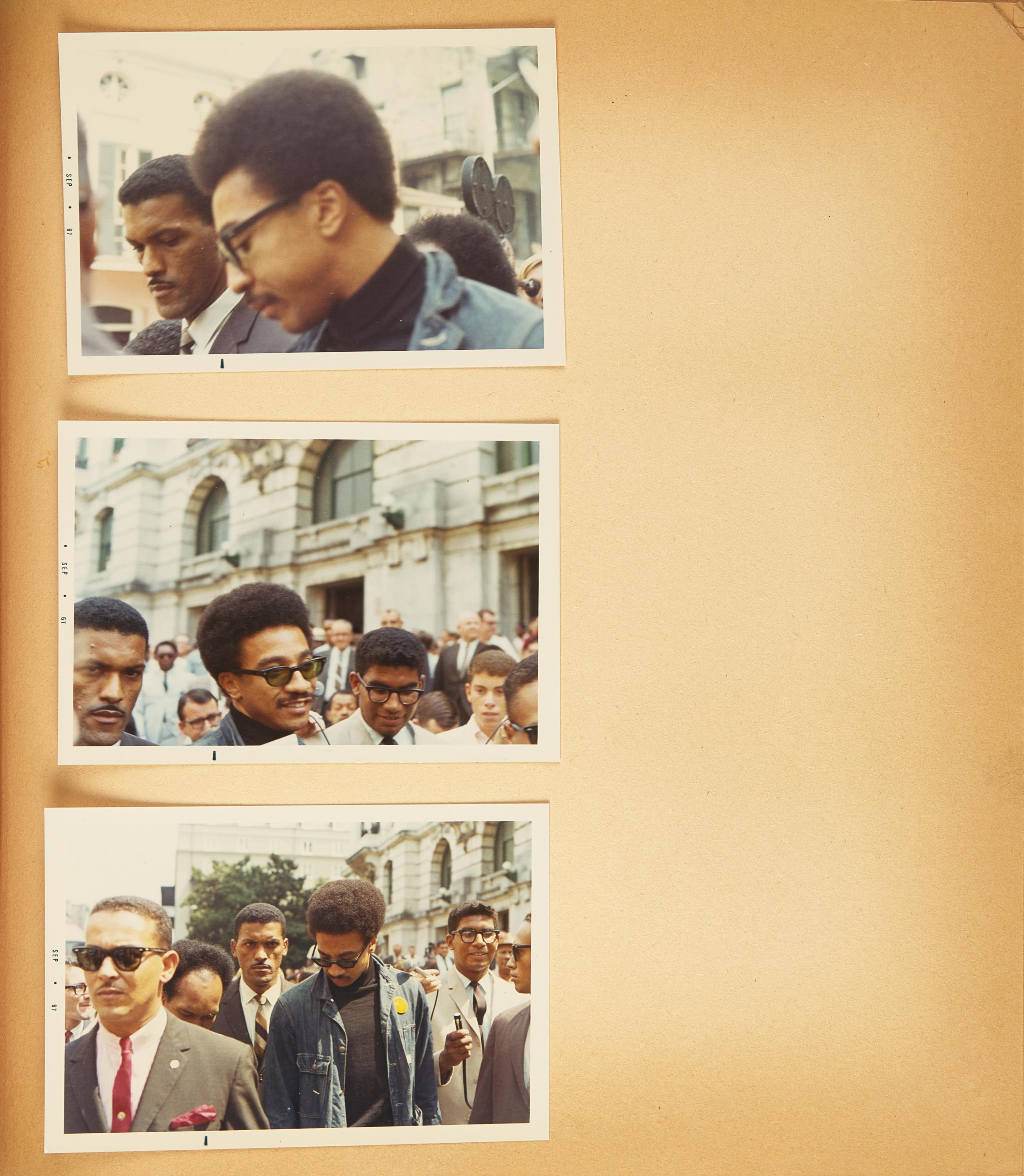 [African-Americana] [King, Martin Luther, Jr.] Photograph Album Documenting the National Conference for New Politics