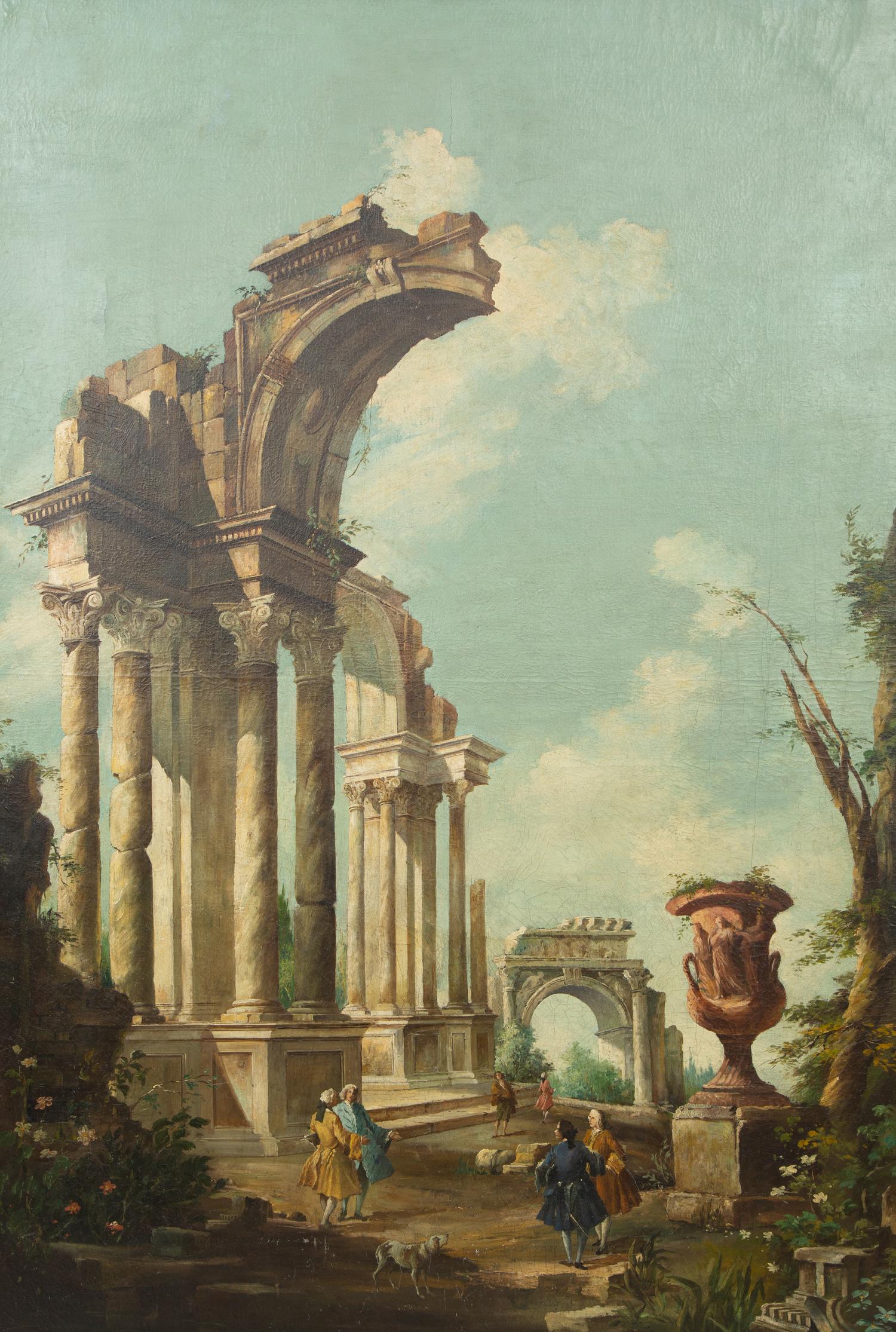Capriccio with Ruins and Figures