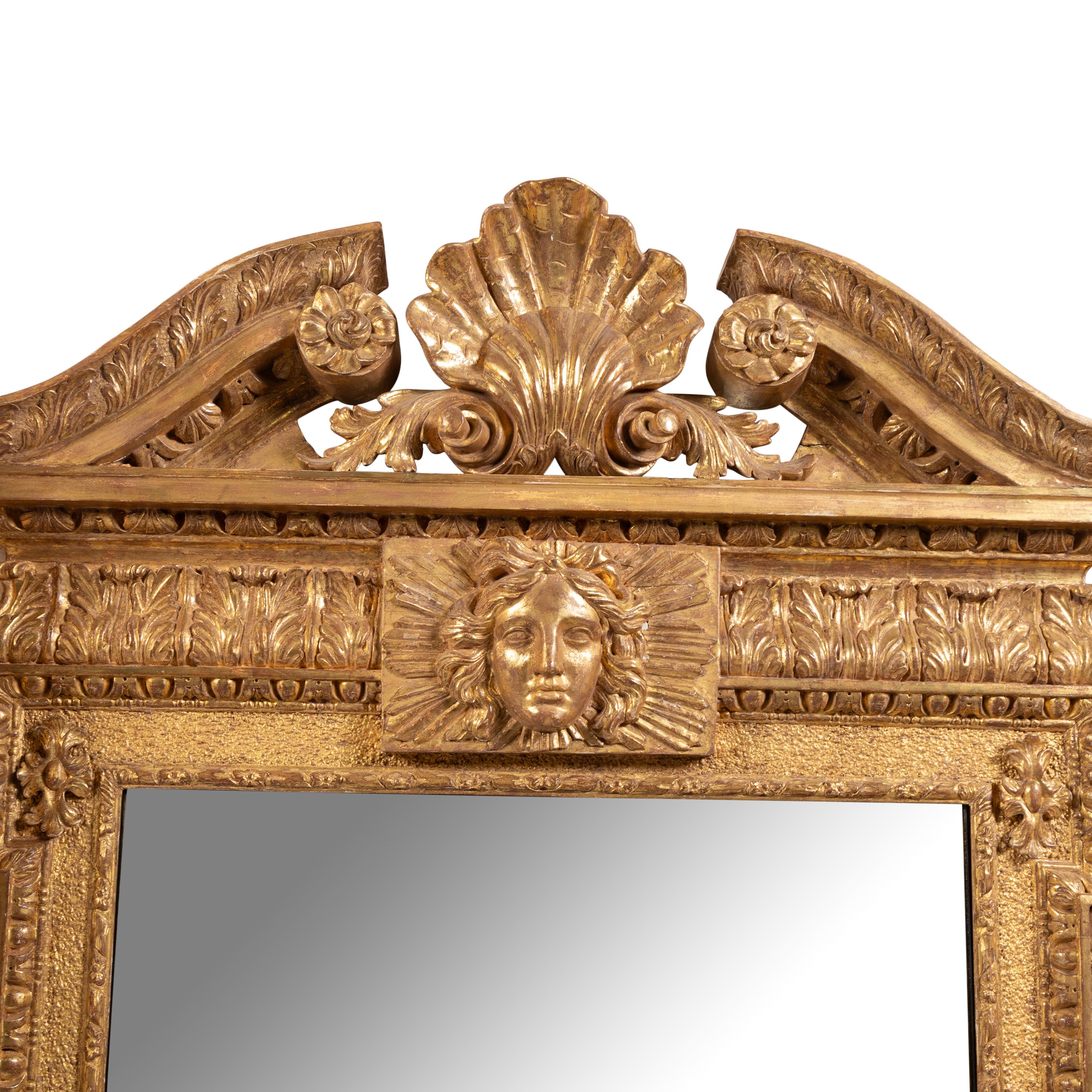 A George II Giltwood Mirror