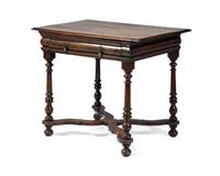 A Charles II Oak Side Table
