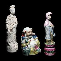 Three Chinese Porcelain Figures