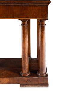 An Empire Style Mahogany Console Table