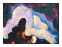 Whole Dawn, Half Egg, 1986 and Untitled (a pair of works)
