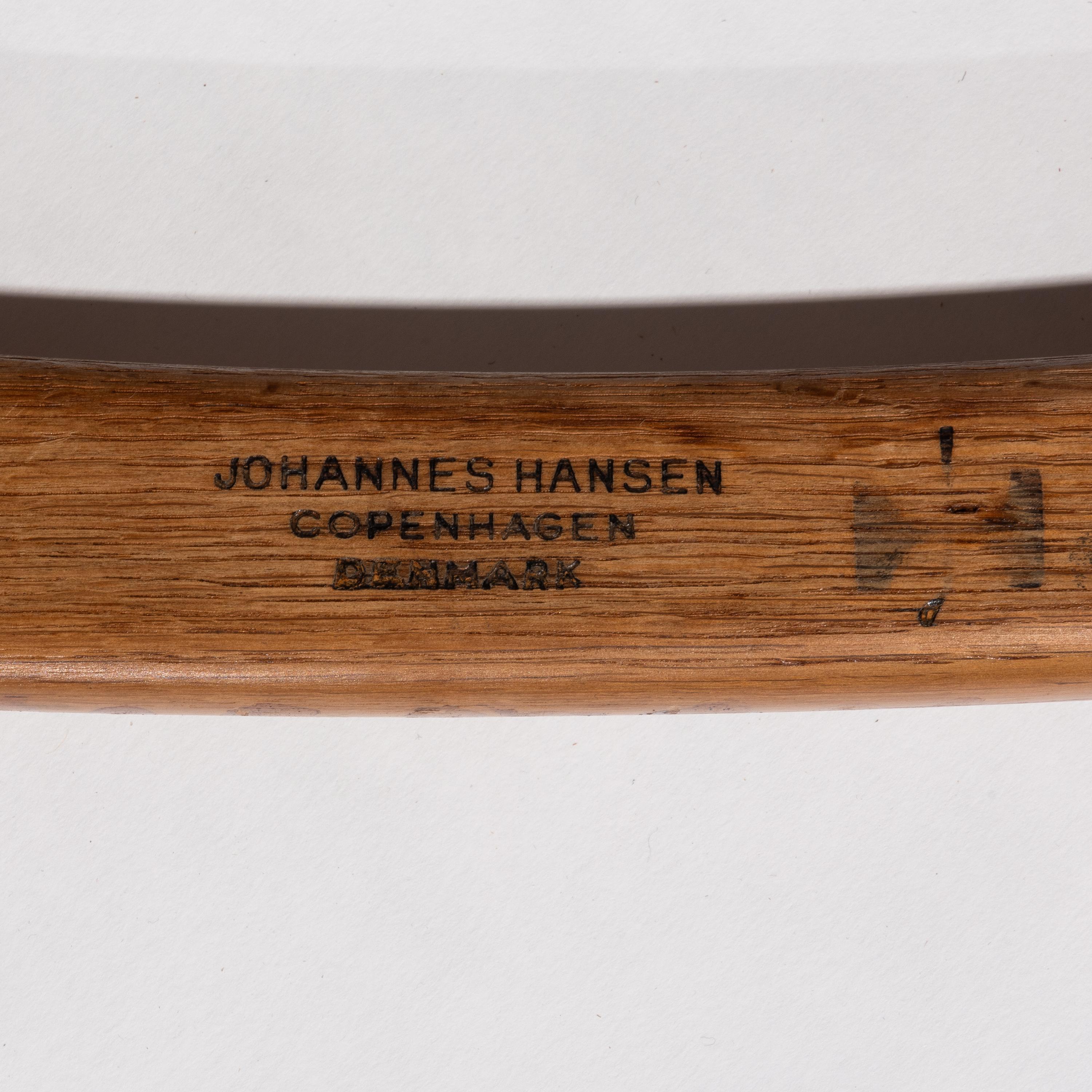Pair of Bukkestole chairs, c. 1960 for Johannes Hansen, Denmark