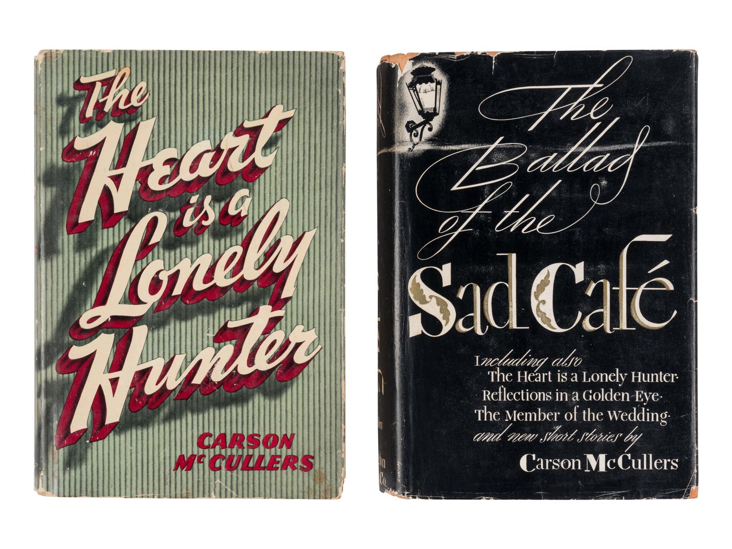 McCULLERS, Carson (1917-1967). The Heart is a Lonely Hunter . Boston: Houghton Mifflin Co. 1940.