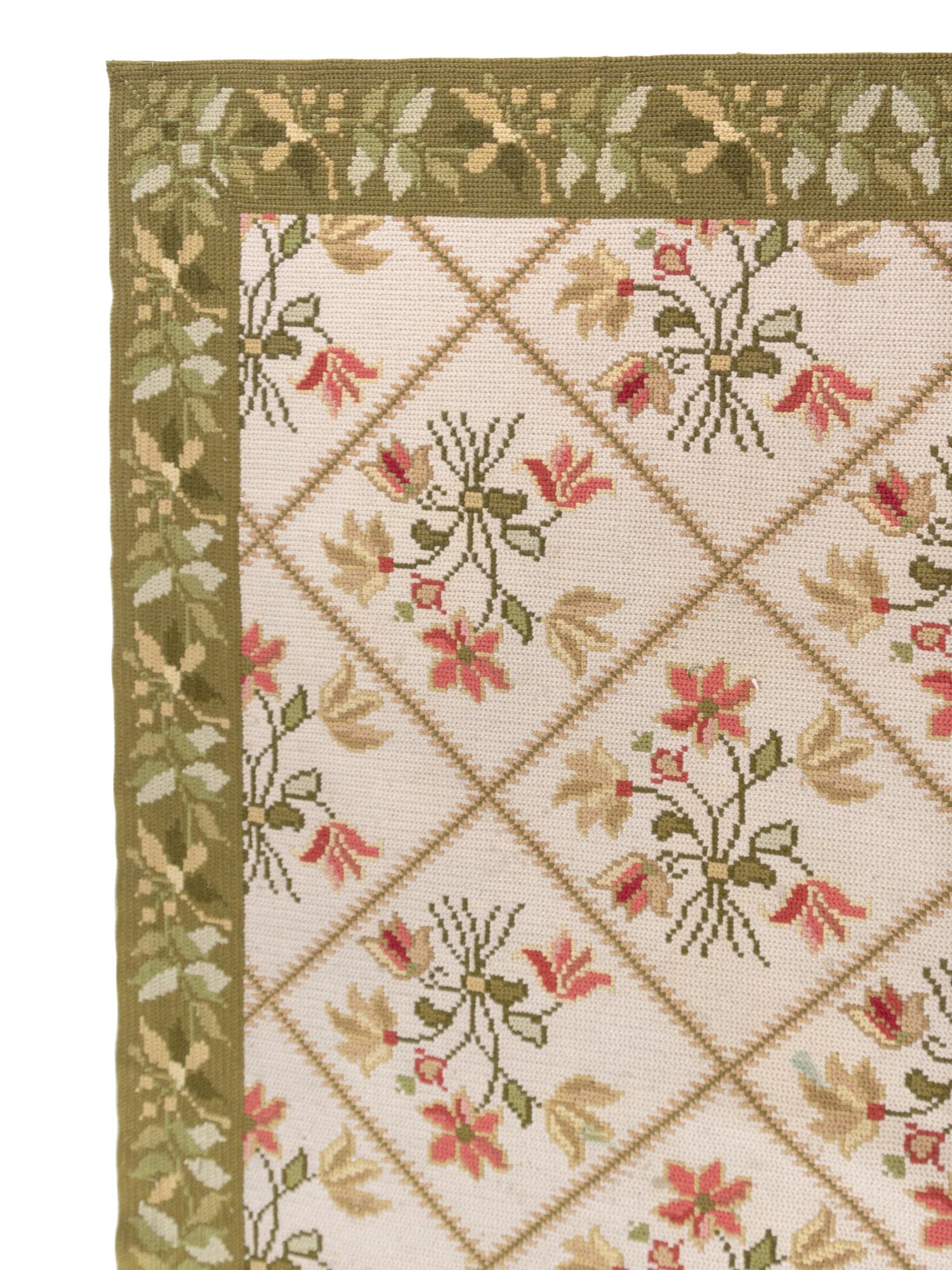 An English Needlepoint Rug