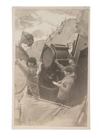 [BOATS]. A group of 54 RPPCs & photos of steamboats, sailing ships, and other vessels.